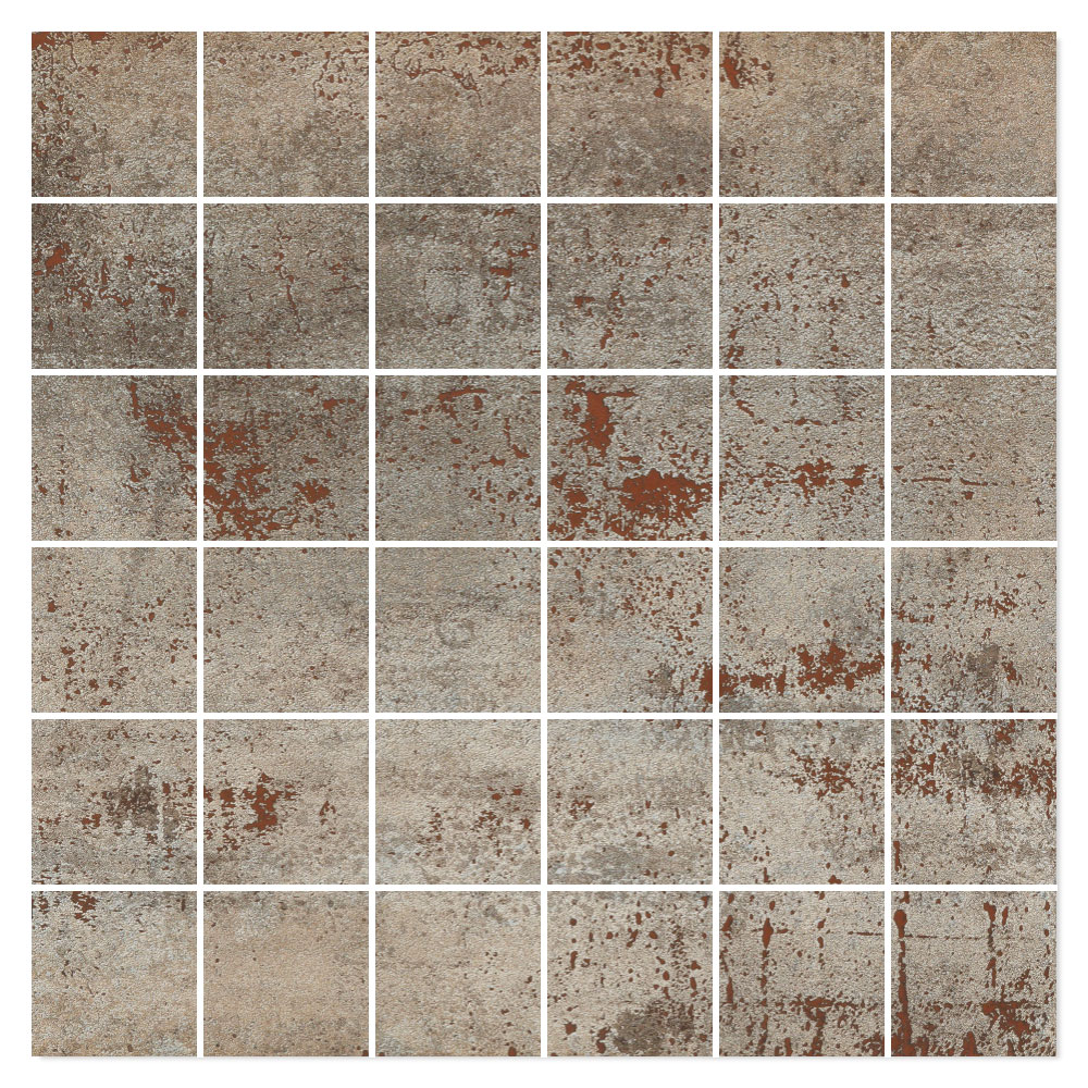 Mosaikkflis Metalic Beige Matt 30x30 (5x5) cm