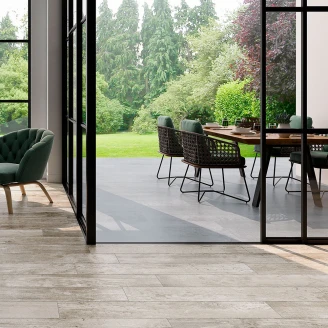 Utendørsflis BeConcrete Grå Matt 60x120 cm Tykkelse 20 mm