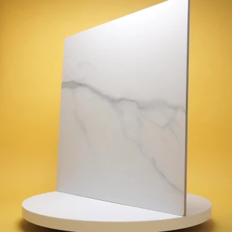 Marmor Gulvflis <strong>Vilalba</strong>  Hvit Matt 60x60 cm