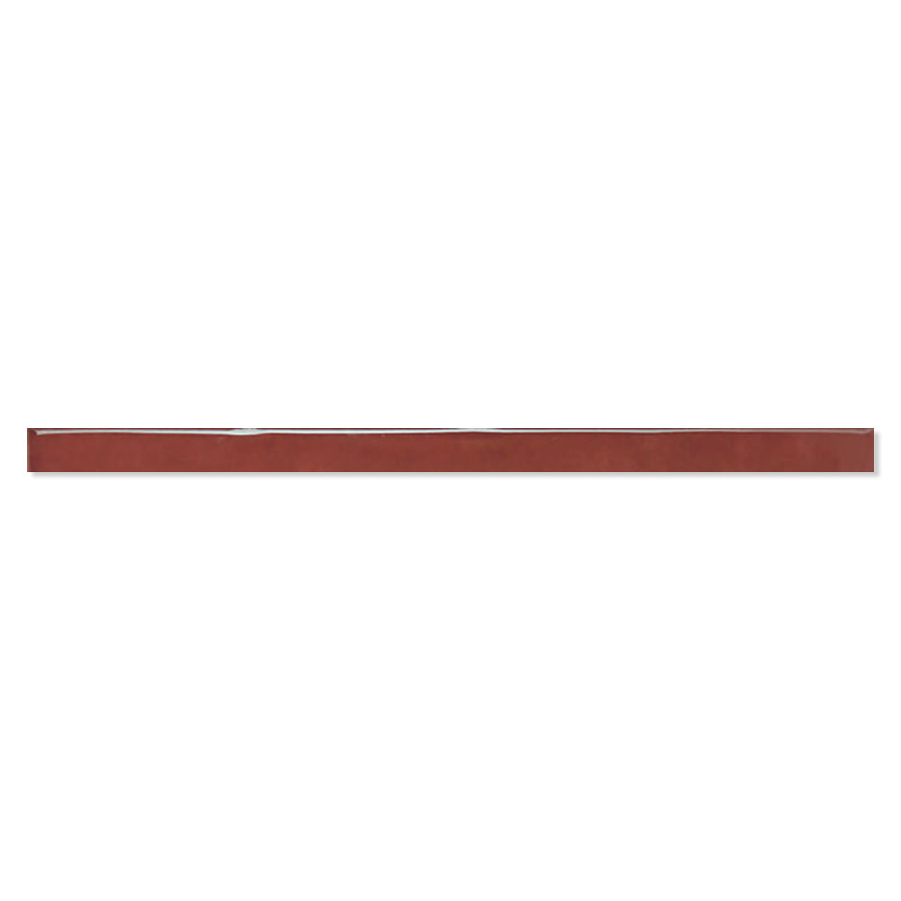 Dekor Veggflis Earth Rød Blank 1x30 cm
