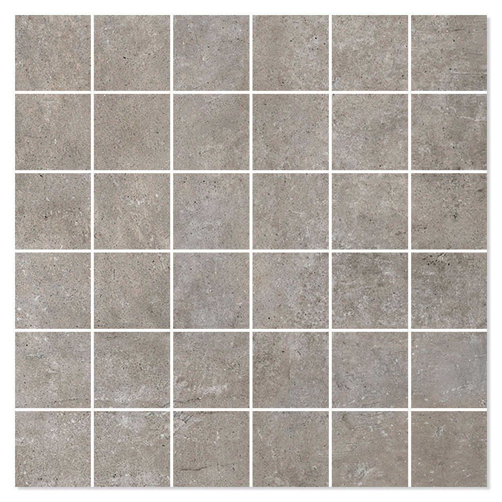 Mosaikkflis Marvel Pro Grå Matt 30x30 (5x5) cm