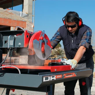 Elektrisk Fliskutter Rubi DR-350 PRO ZERO DUST System
