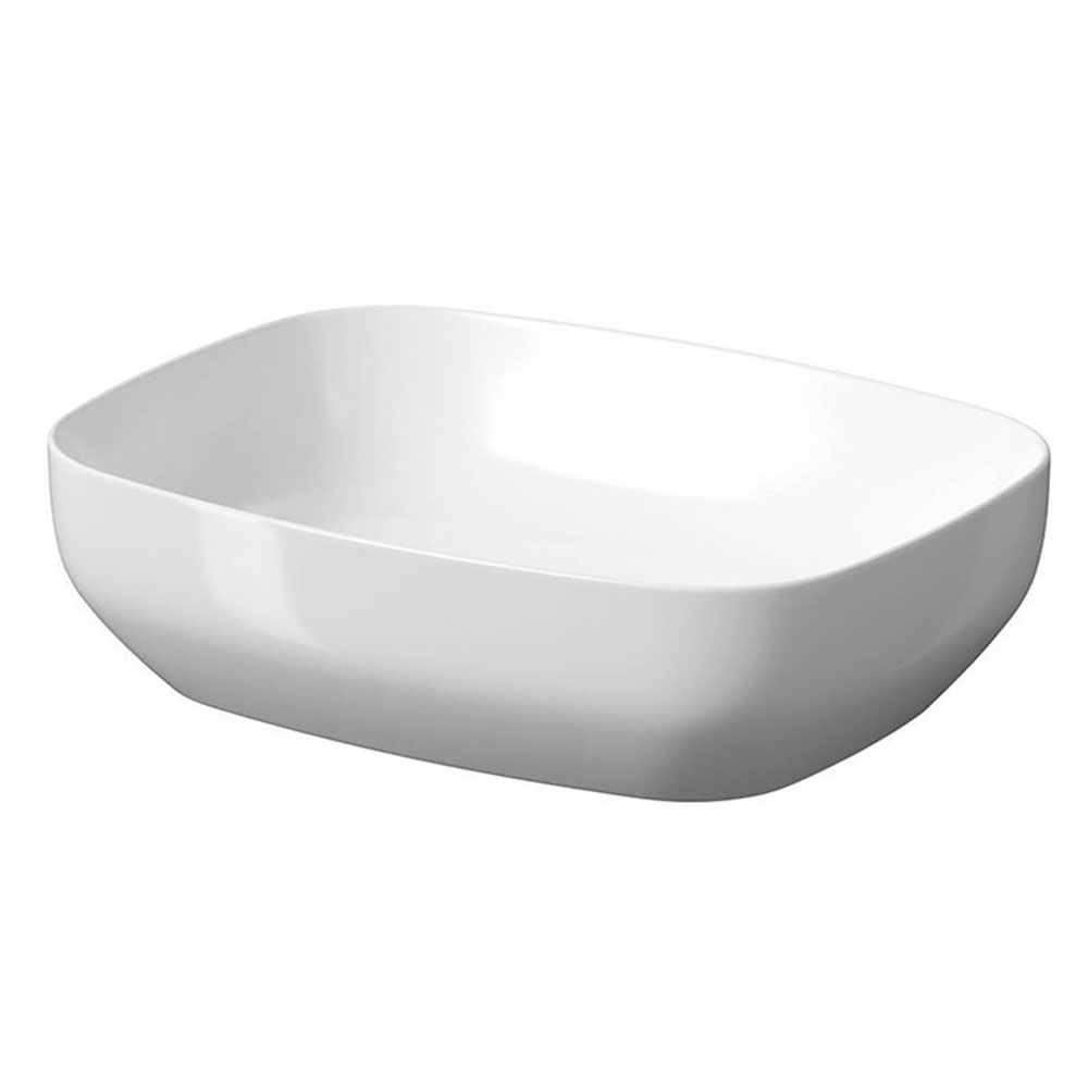Servant Noto Rektangulær Hvit Blank 50 cm