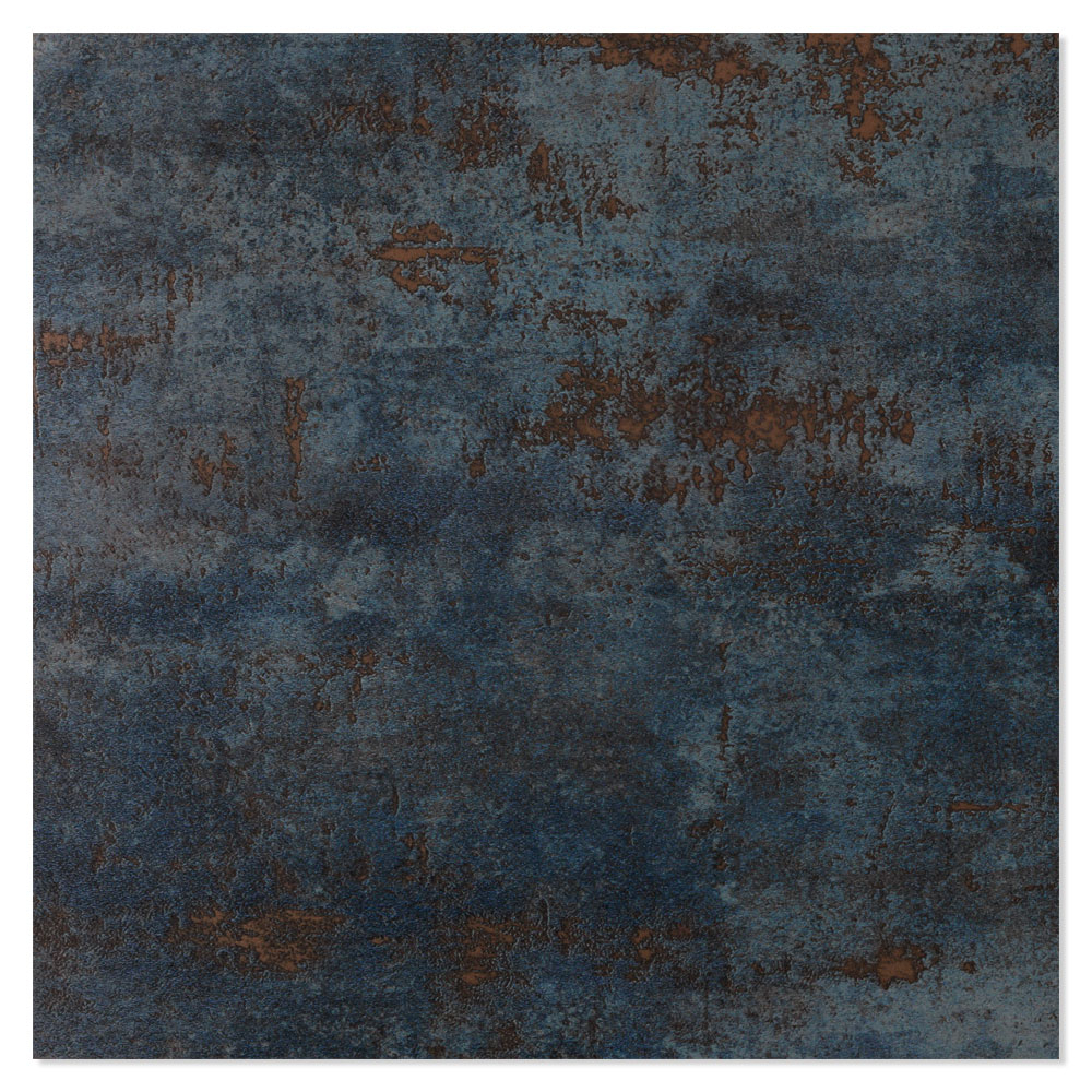 Gulvflis Metalic Blå Matt 60x60 cm