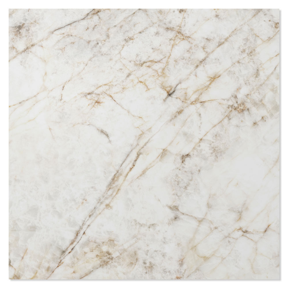 Marmor Gulvflis Endless Hvit Matt 90x90 cm
