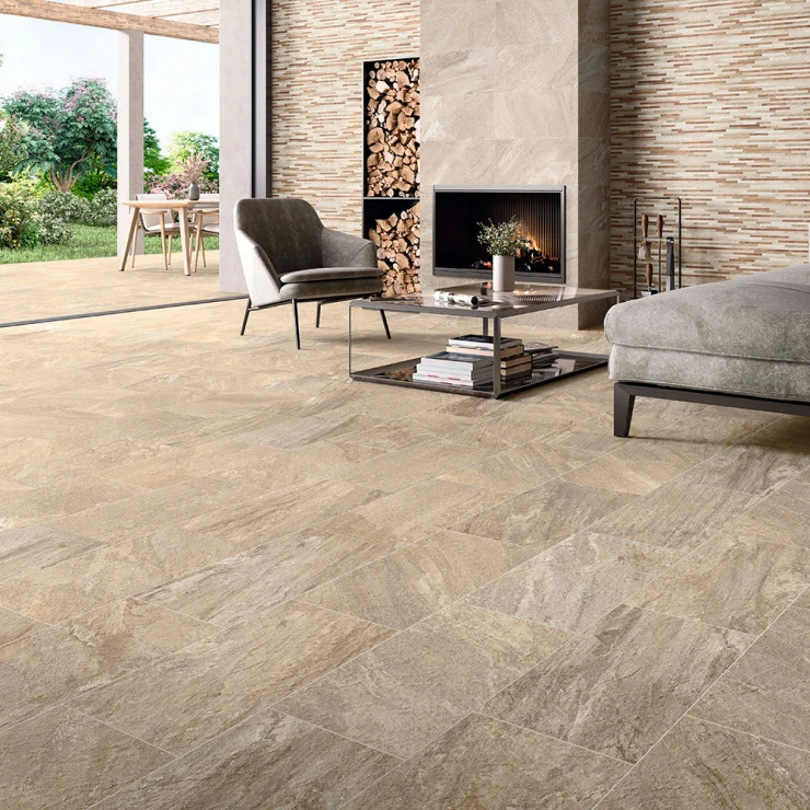 Gulvflis Icaria Brun Matt 30x60 cm