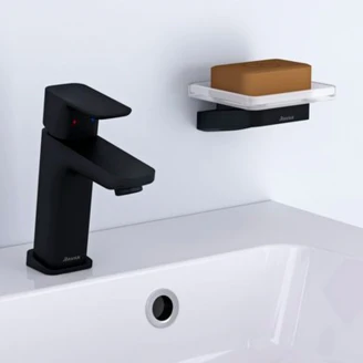 Ravak Servantbatteri <strong>10 Degrees</strong>  Svart Matt 17 cm