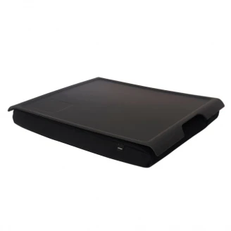 <strong>Bosign</strong>  Laptray Svart Matt 38x46 cm, Svart Kudde