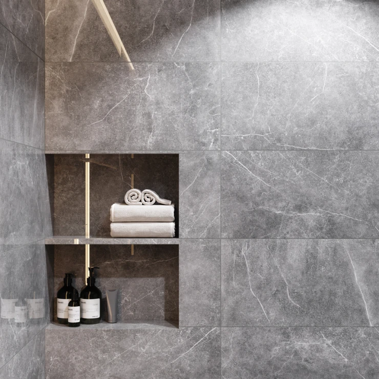 Marmor Gulvflis Marblestone Grå Matt 30x60 cm