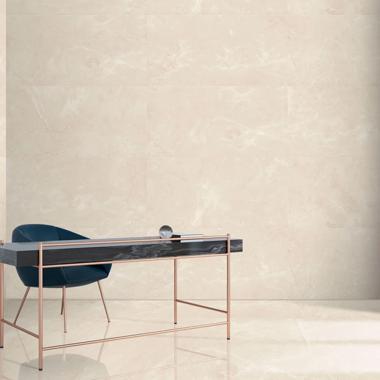 Marmor Gulvflis Delight Beige Blank 60x120 cm