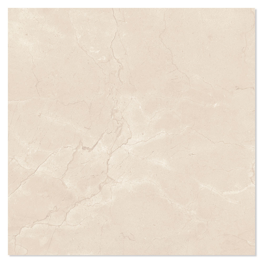 Marmor Gulvflis Delight Beige Blank 60x60 cm