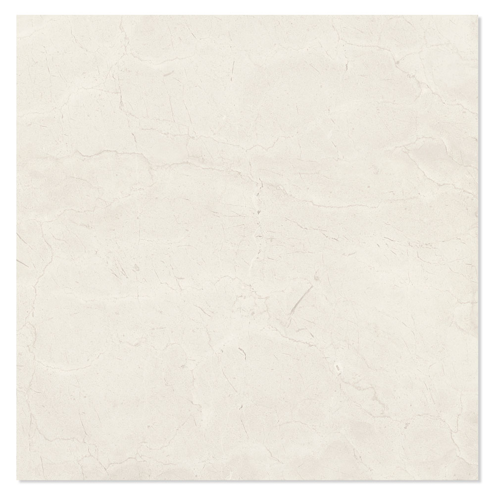 Marmor Gulvflis Delight Lys Grå Blank 60x60 cm
