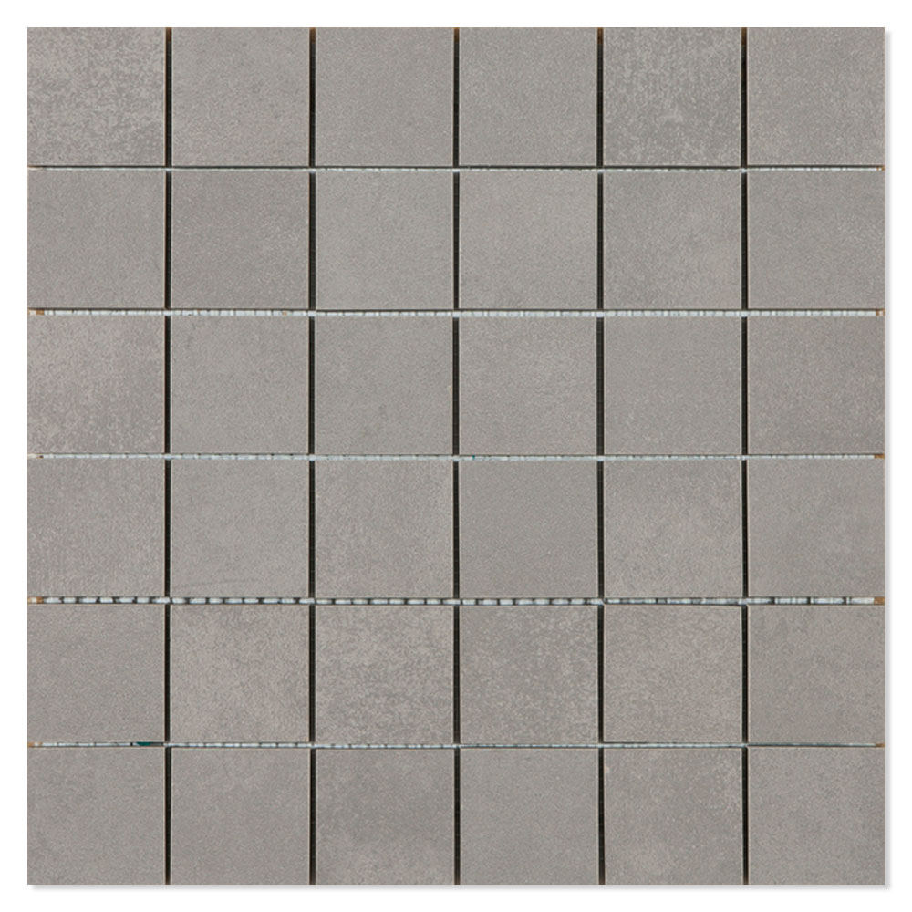 Mosaikkflis Seta Grå Matt 30x30 (5x5) cm