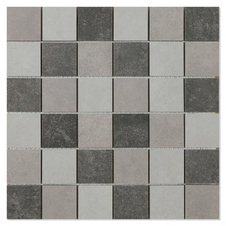 Mosaikk Gulvflis <strong>Seta</strong>  Temperate Matt 30x30 (5x5) cm