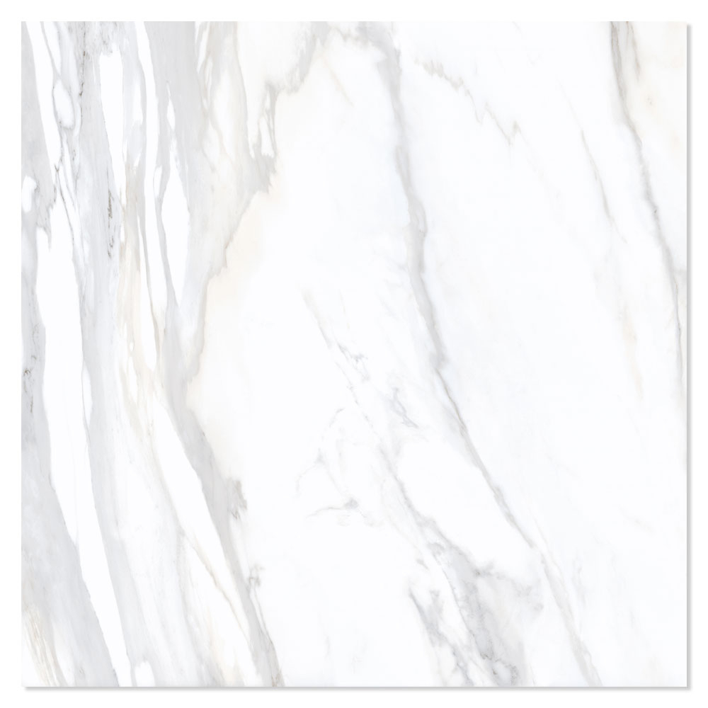 Marmor Gulvflis Venatino Hvit Matt 122x122 cm