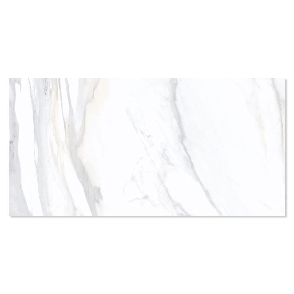 Marmor Gulvflis Venatino Hvit Matt 61x122 cm