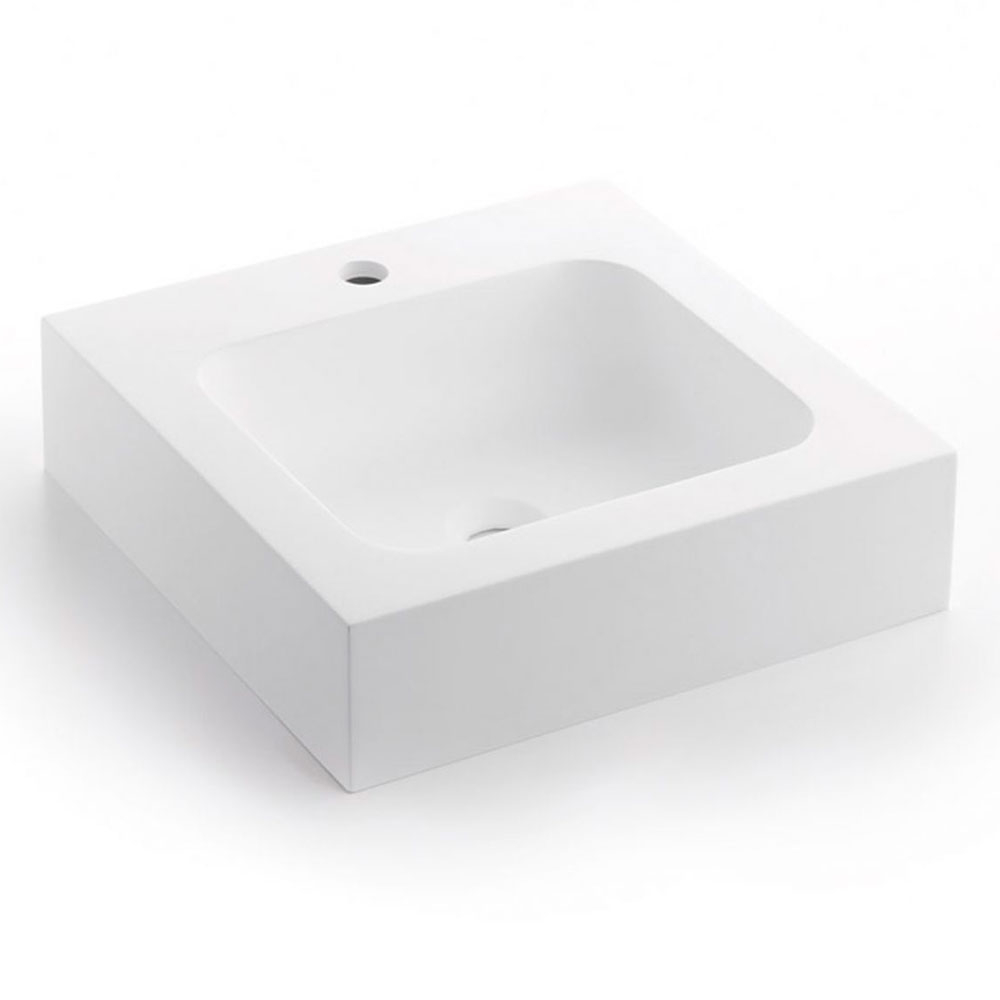 Bathco Servant Solid Surface Luena Hvit 45 cm