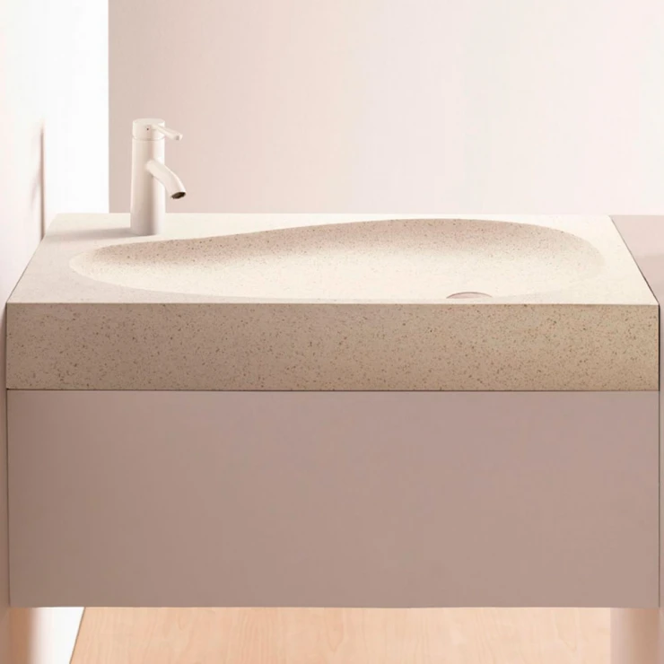 Bathco Servant Terrazzo Bath Beranga Beige