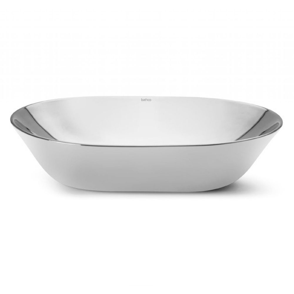 Bathco Servant Gold&Silver Toulouse Silver Oval 60 cm