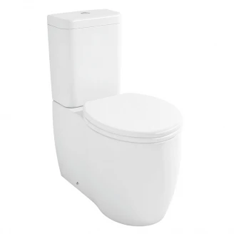 Bathco Toilet <strong>Evoria</strong>  Hvid Glat
