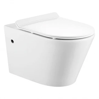 Bathco Væghængt Toilet <strong>Sentira</strong>  Hvid Glat