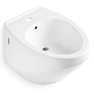 Bathco Vegghengt Bidé <strong>Tiberia</strong>  Hvit Blank