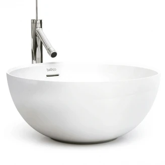 Bathco Servant <strong>Bari</strong>  Hvit Blank 37 cm