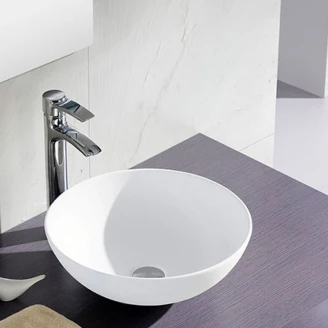 Bathco Servant <strong>Sicilia</strong>  Hvit Blank 40 cm