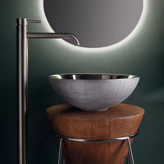 Bathco Servant <strong>Breston</strong>  Dorado Mørk Grå Blank 40 cm