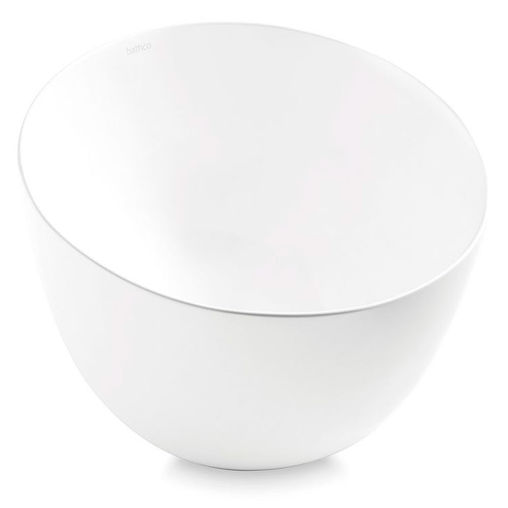 Bathco Servant Kilimanjaro Hvit Matt 41 cm