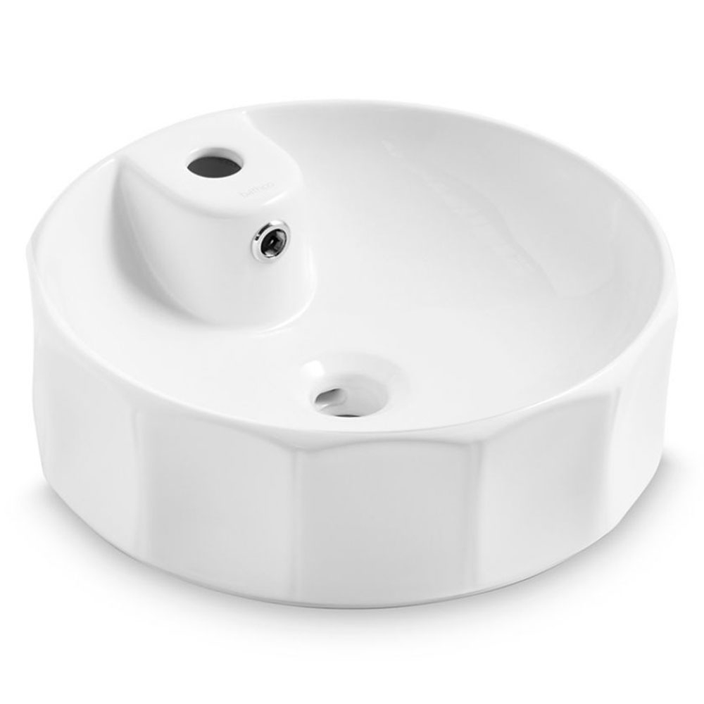 Bathco Servant Circus Hvit Blank 42 cm