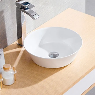 Bathco Servant <strong>Volta</strong>  Hvit Blank 42 cm