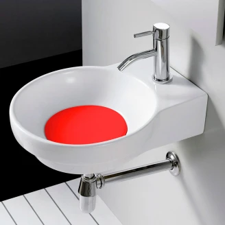 Bathco Lock för Servant <strong>Marsella</strong> , Färg Röd 40 cm