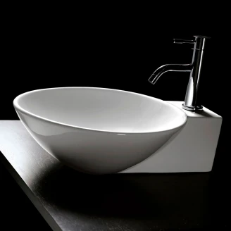 Bathco Servant <strong>Bayona</strong>  Hvit Blank 42 cm