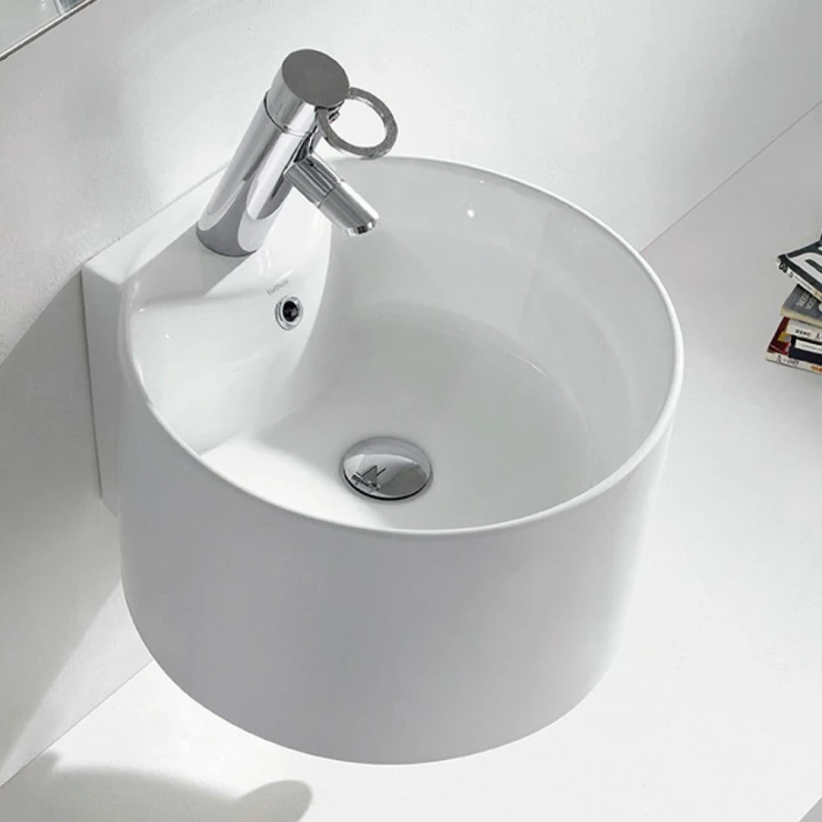 Bathco Servant Hamburg Hvit Blank 40 cm