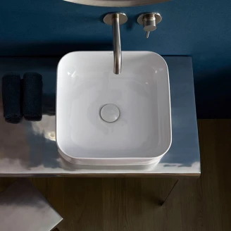 Bathco Servant <strong>Dinan</strong>  Hvit Blank 38 cm