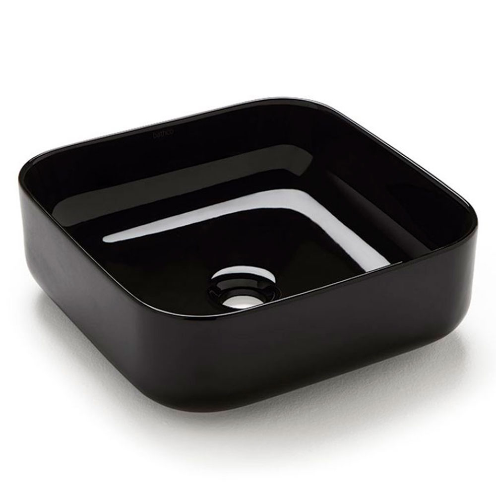 Bathco Servant Dinan Svart Blank 38 cm