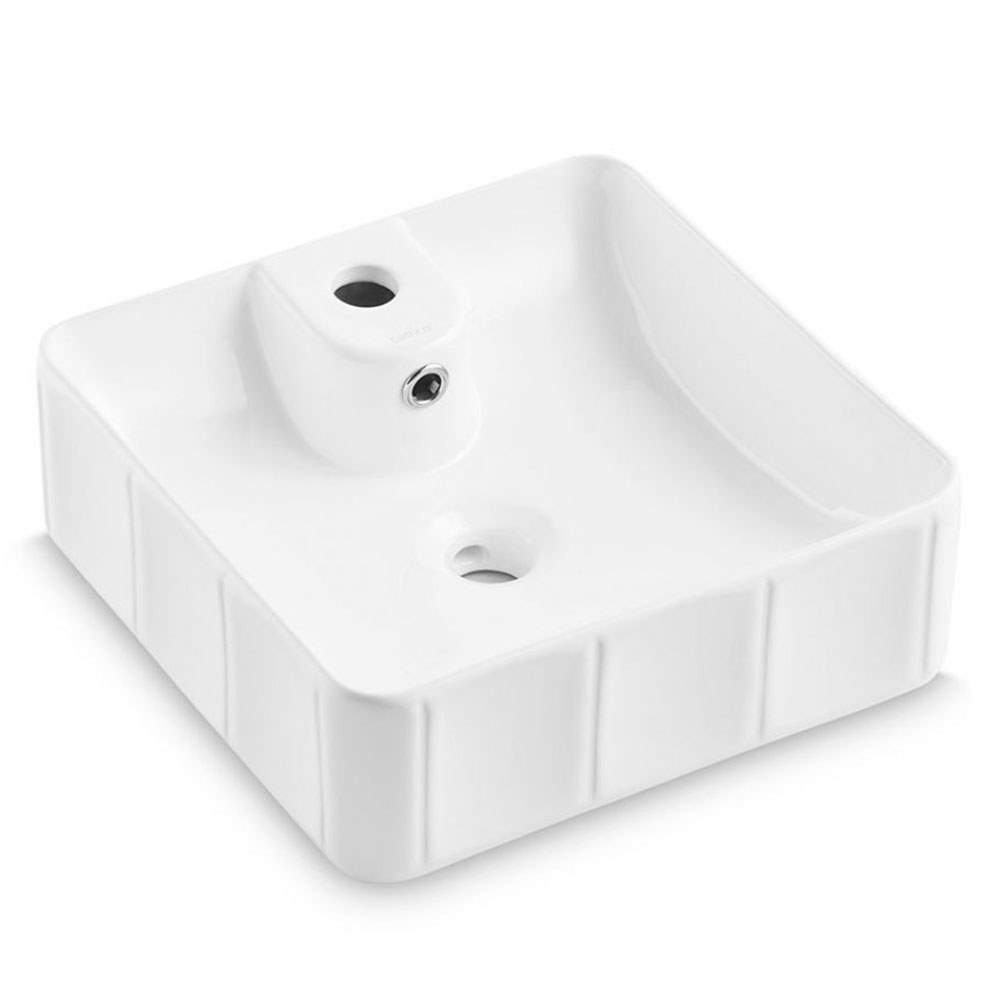 Bathco Servant Circus Hvit Blank 40 cm