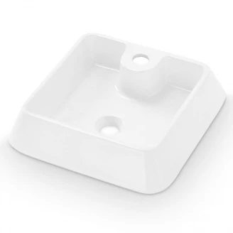 Bathco Servant <strong>Solana</strong>  Hvit Blank 40 cm