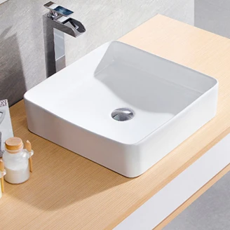 Bathco Servant <strong>Nilo</strong>  Hvit Blank 40 cm
