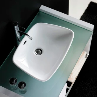 Bathco Servant <strong>Anabel</strong>  Hvit Blank 50 cm