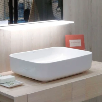 Bathco Servant <strong>Dinan</strong>  Hvit Blank 50 cm