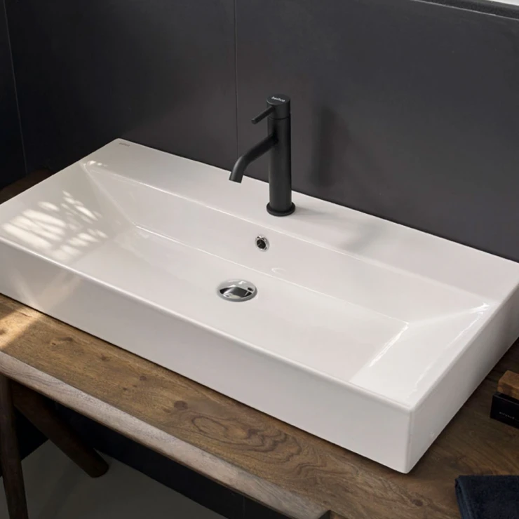 Bathco Servant Bruselas 90 Hvit Blank 90 cm