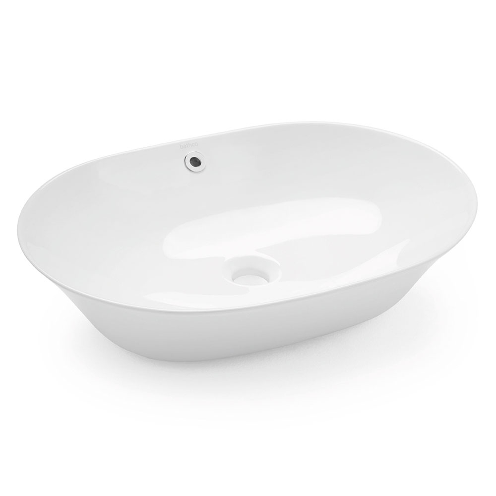 Bathco Servant New Toulouse Hvit Blank 59 cm