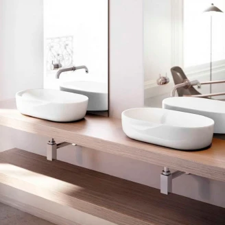 Bathco Servant Toulouse Hvit Blank 59 cm