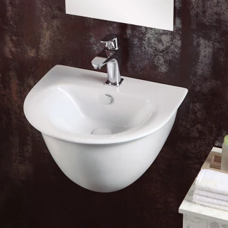 Bathco Servant <strong>Gante</strong>  Hvit Blank 48 cm