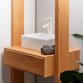 Bathco Servant New Bergamo Hvit Blank 34 cm
