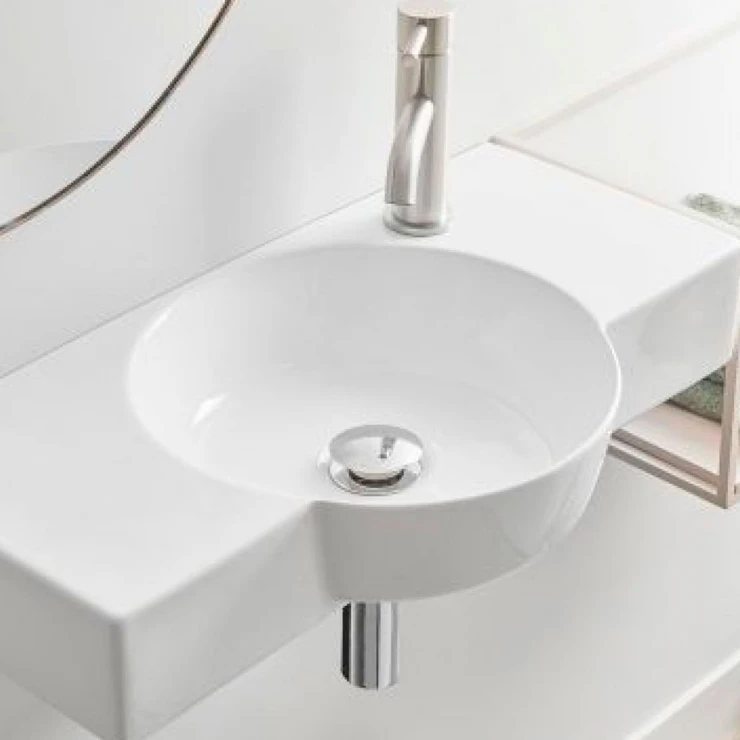 Bathco Servant Venecia Hvit Blank 60 cm