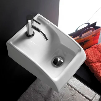Bathco Servant <strong>Cascade</strong>  Hvit Blank 30 cm