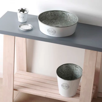Bathco Servant <strong>Kioto</strong>  Metal Hvit 35 cm
